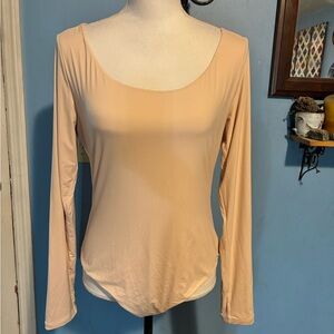 UEU, Plus Sized, Long Sleeve, Bodysuit